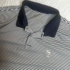 RLX THE CREEK GOLF CLUB men's striped stretch‎ polo performance